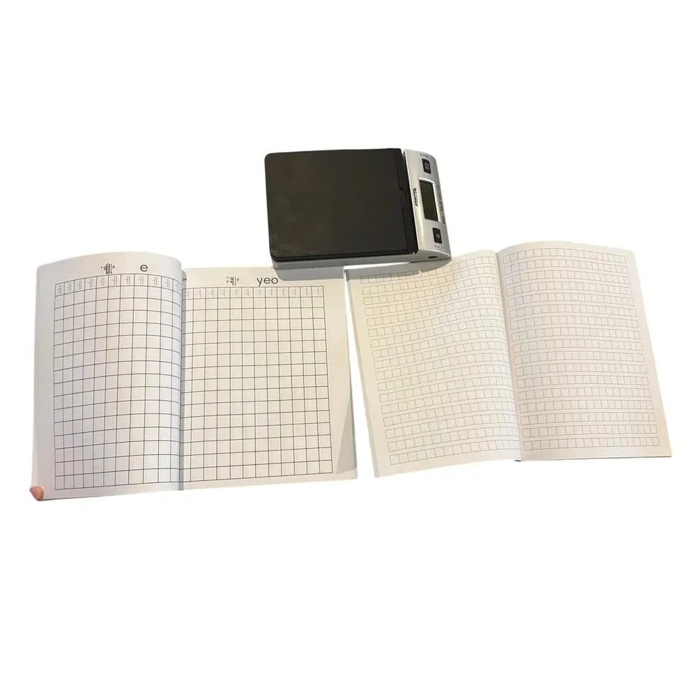 Lot of 2 Korean Practice Notebooks Hangul Workbook for Beginners‎ Writing NEW
